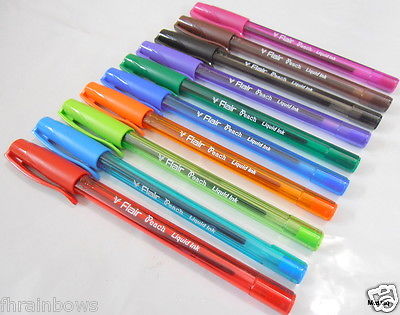 Flair Peach Ball pen