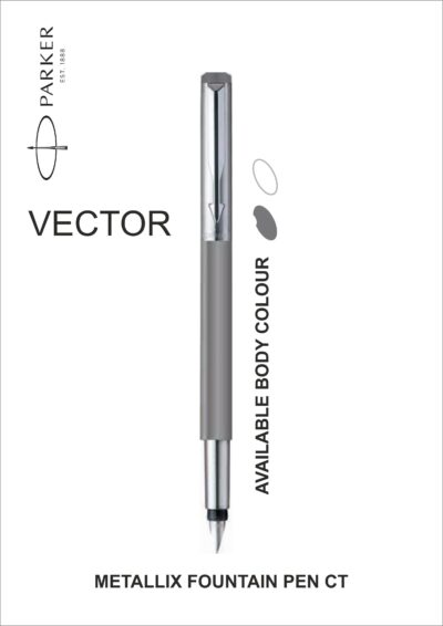 metallix fountain pen scaled