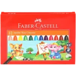 113828 4 faber castell jumbo wax crayons 120040