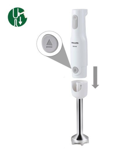 a4694626 a173 4721 b393 c7363376bc201694242814068 Philips White HL1600 Hand Blender 650 W 2511694242813817 2