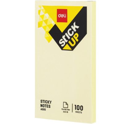 deli wa00553 sticky notes 100 sheets 70 gsm 76x126mm pack of 4 product images orv8onvcofb p606998701 1 202312291502