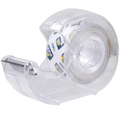 deli wa30211 office tape disp 18mm 7 62m deli wa30211 office tape dispenser 18mm 7 62m transparent body pack of 3 product images orvzwh0og5j p606999975 2 202312291600 1