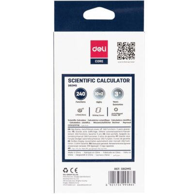 deli wd 82ms calculator calculator modern calculator scientific calculator dark blue pack of 1 product images orv99y3k5f0 p607105962 1 202404231519