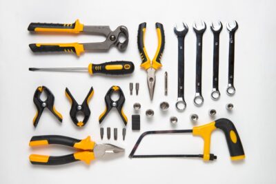 top view mechanical tools arrangement 23 2149552380