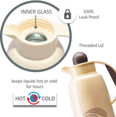 1000 vienna 1000 vacuum insulated inner glass hot or cold flask original imag9mtdfz66zbnt