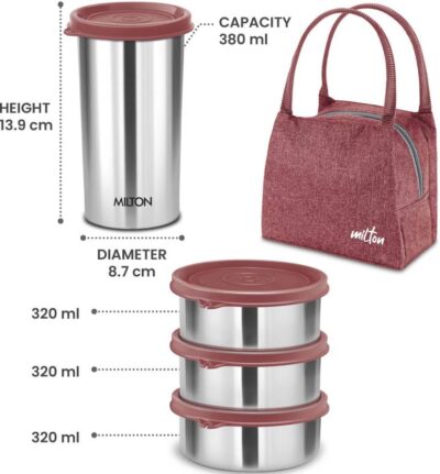 1340 bling bag tiffin 3 containers 320ml 1 tumbler 380ml with original imah5h9dvgpfcmpy