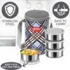 280 steel treat 4 stainless steel tiffin 4 containers 280 each original imagzzxvwqfx6kwh