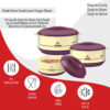 40136201 2 3 milton junior buffet casserole for rotichapati gift set purple