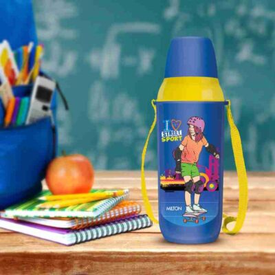 600 kool kid 650 plastic insulated water bottle with belt straw original imagqxy6phhcwwdj