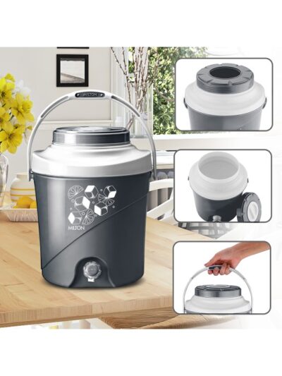 710bdfea de53 4f7f 8761 bdbfb071fb9a1712551366143 Milton Grey New Kool Stallion 22 Insulated Plastic Water Jug 4