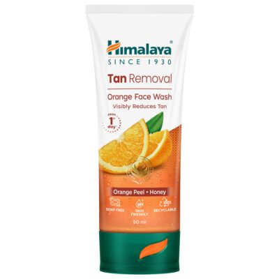 7555398 3 Himalaya Tan Removal Orange Face Wash 50ml FOP