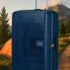 American Tourister AeroStep navy blue removebg preview