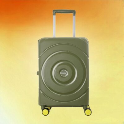 American Tourister Trolley Green8 removebg preview