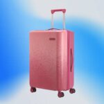 American Tourister Trolley Rose gold16