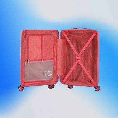 American Tourister Trolley Rose gold16 2