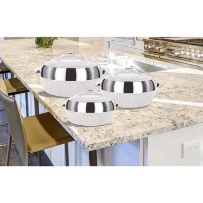 milton fiesta insulated casserole white set of 3 inner stainless steel product images orvgq182h8y p601720790 2 202305231320