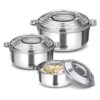 milton galaxia insulated stainless steel casseroles set of 3 silver product images orvo4lznava p593890224 0 202209201914