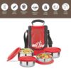 milton red round square stainless steel lunch box 492 ml pack of 4 product images orvfsynjboo p603250388 1 202307261831