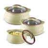 milton weave jr insulated inner stainless steel casserole with glass lid set of 3 420 ml 780 ml 1 32 litres beige product images orvdfsmypjo p601722881 0 202305231426