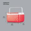 super chill 3 ice pail 2 06 litres red milton 2 06 original imah5q5fjypygaqm