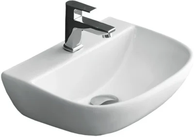 Volgo sanitaryware wall hung basin 8001 pearl