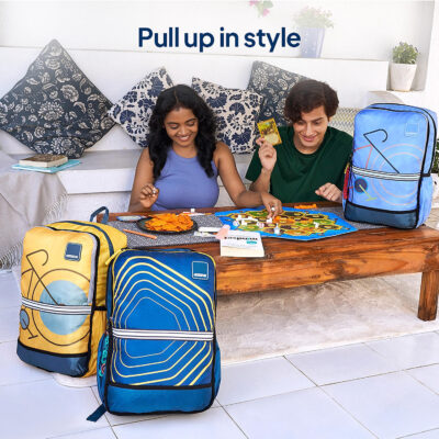 Aleo Backpack Blue 4