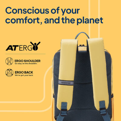Aleo Backpack Yellow 3