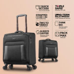 American Tourister Bass Black Trolley 2