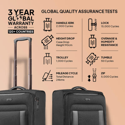 American Tourister Bass Black Trolley 4