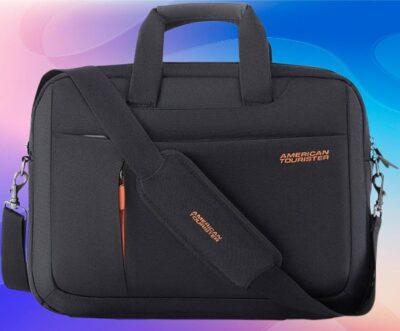 American Tourister Briefcase Black 3