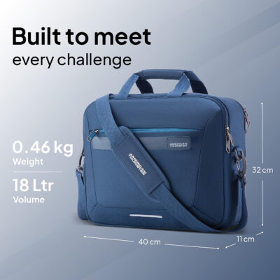 American Tourister Briefcase Navy 41 2
