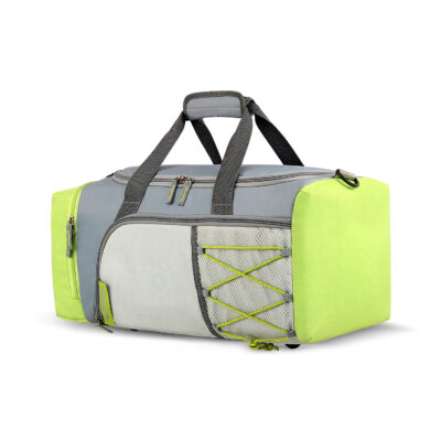 American Tourister Duffle Bag Grey Lime 3