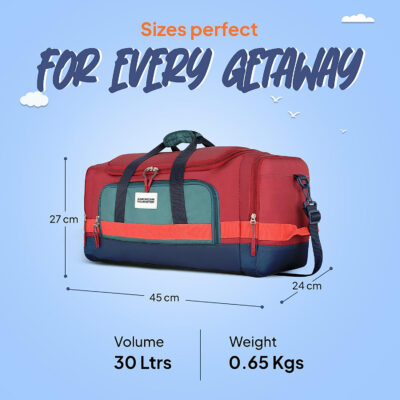 American Tourister Duffle Bag Red 5