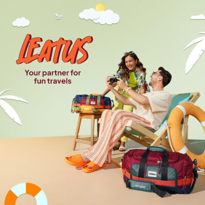 American Tourister Leatus Duffle Bag Blue 2