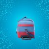 American Tourister Medium Duffle Blue Red 3