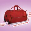 American Tourister Medium Duffle Dark Red 4