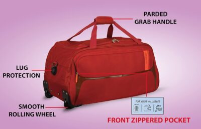 American Tourister Medium Duffle Dark Red 5