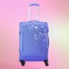 American Tourister Popdot Soft Luggage Bag Wedgewood Blue 1