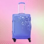 American Tourister Popdot Soft Luggage Bag Wedgewood Blue 1