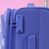 American Tourister Popdot Soft Luggage Bag Wedgewood Blue