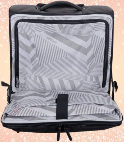 American Tourister Rolling Tote Black 4