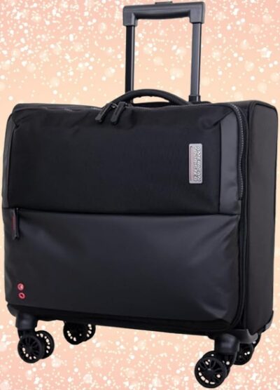 American Tourister Rolling Tote Black 5