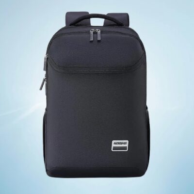 American Tourister Slate 3.0 Style 01 Laptop Backpack Black 1 removebg preview