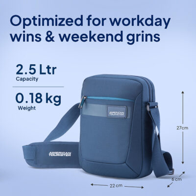 American Tourister Sling Bag Navy 41 5
