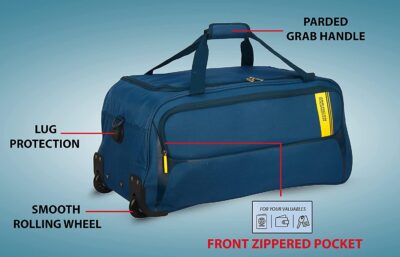 American Tourister Small Duffle Blue 5