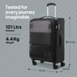 American Tourister Soft Luggage Black 01 1