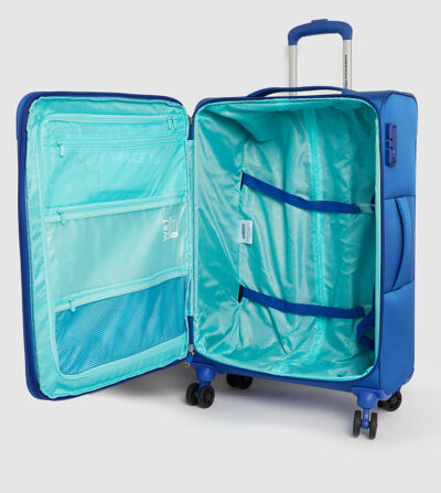 American Tourister Soft Luggage Blue 01 2