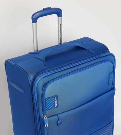 American Tourister Soft Luggage Blue 01 3