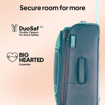 American Tourister Soft Luggage Pacific Blue 3