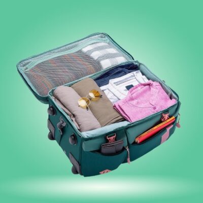 American Tourister small duffle Dark Green 3